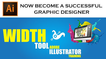 Width Tool Illustrator Tutorial Urdu / Hindi