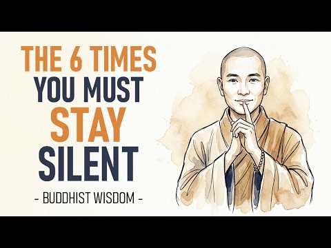Always Be Silent in These Situations - Buddhist Wisdom