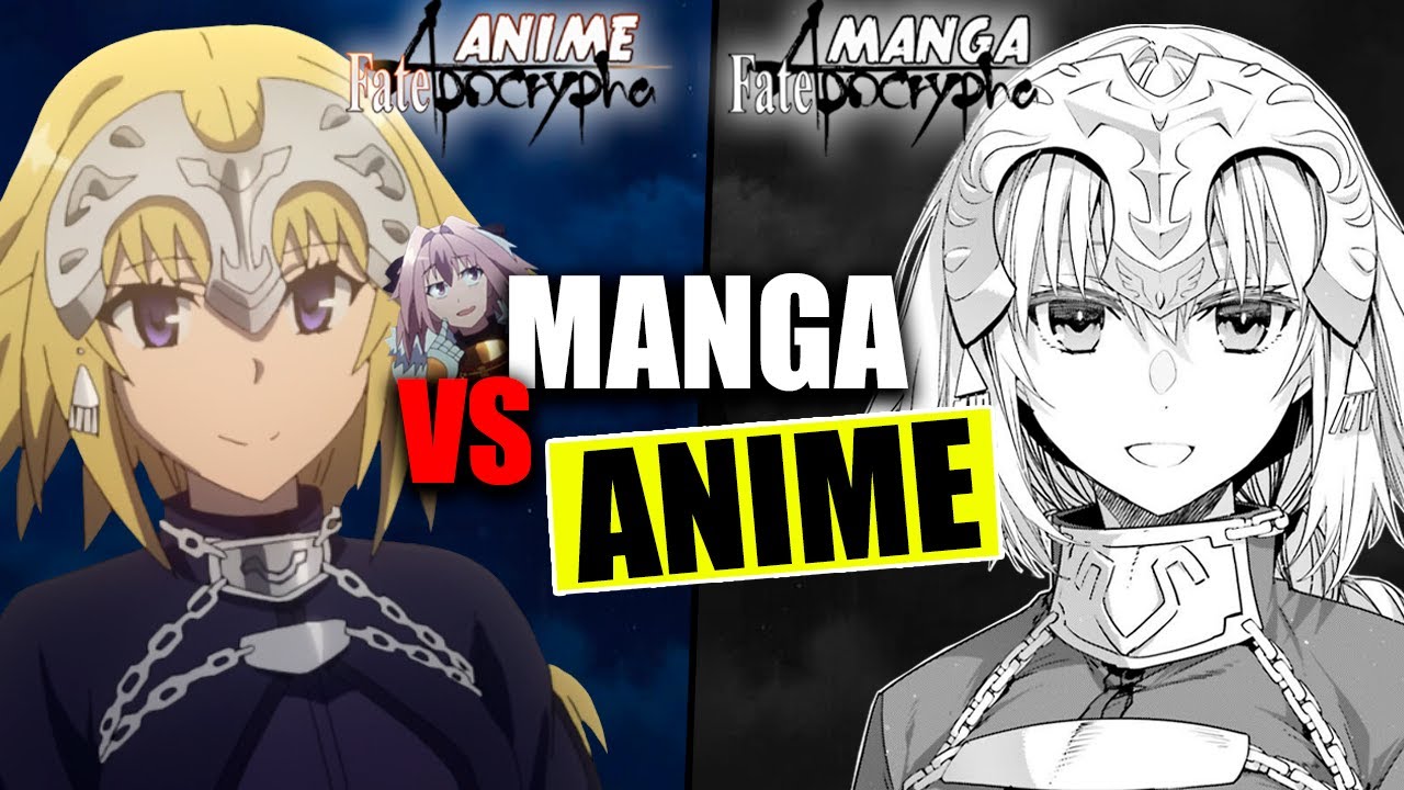 LAS DIFERENCIAS ENTRE EL MANGA Y ANIME DE FATE/APOCRYPHA