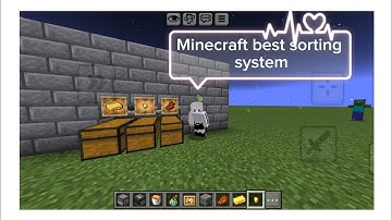 The ULTIMATE Minecraft Auto-Sorting System Perfect Item Sorter for Minecraft 1.20+ Easy & Expandable