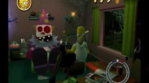 Simpsons Hit and Run Walkthrough: Level 7 - All Cards, Outfits, Wasp Cameras and Gags [1/2]