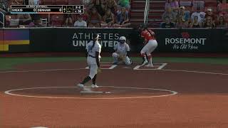 2024 AU Pro Softball Game 1: Jessi Warren Nice Defense