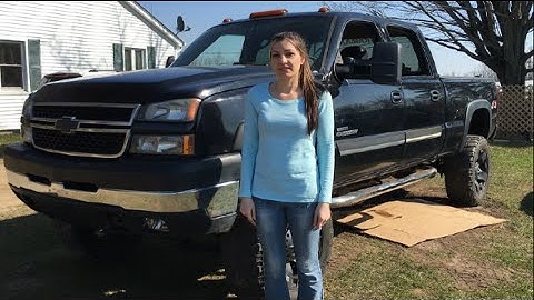 How to install Backup Sensors on a Silverado Duramax