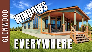 This Modular Home Has WINDOWS EVERYWHERE 😳 | Bonnavilla Glenwood Tour