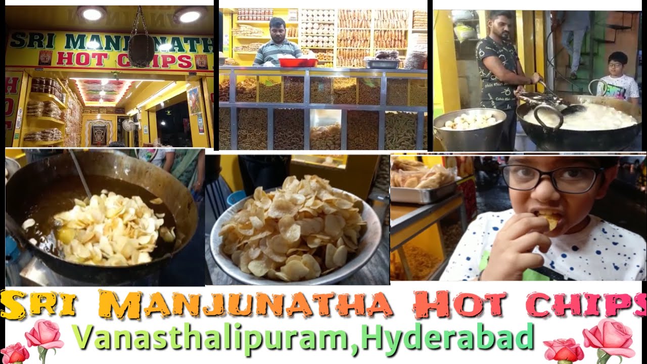 Rainy day☔️Hot chips🥵😋cooking 🧑‍🍳 show secret tips🤫sri Manjunatha Hot chipsVanasthalipuram