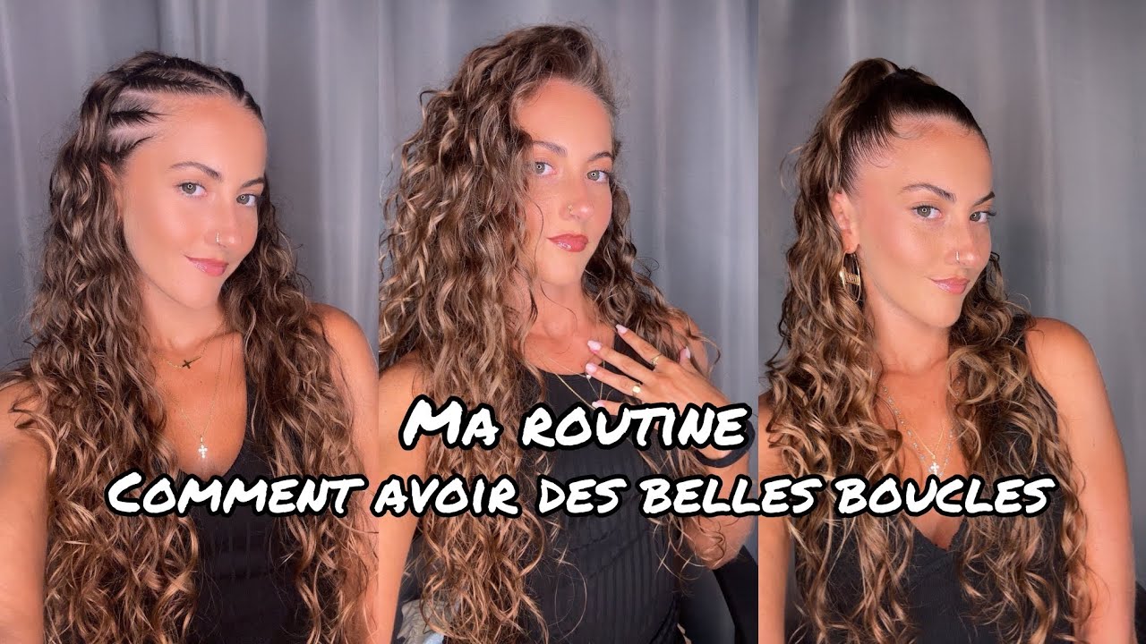 COMMENT AVOIR DE BELLES BOUCLES (Ma routine cheveux bouclés) - Roxanne