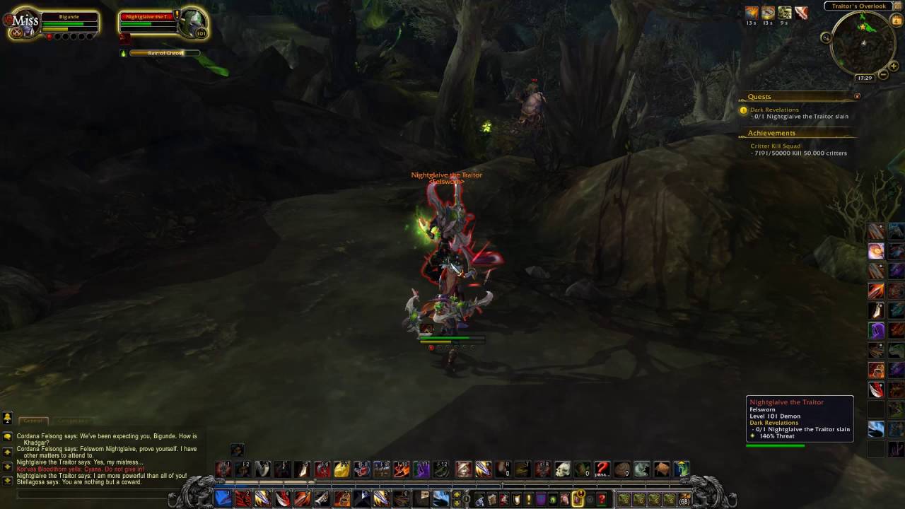 Quest Dark Revelations In Wow