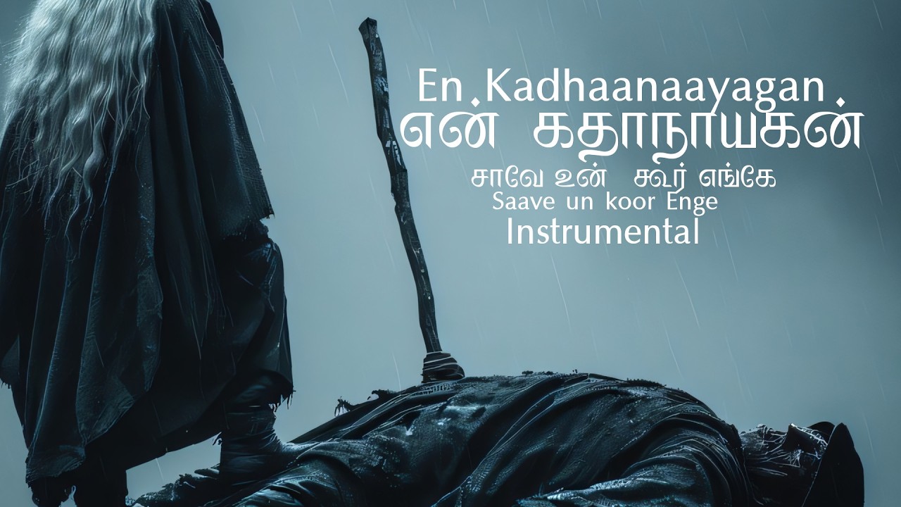 என் கதாநாயகன் [சாவே உன்  கூர் எங்கே] || En Kadhaanaayagan || Instrumental - Eng & Tamil Lyrics
