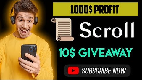 scroll testnet|1000$ profit|new airdrop|today new loot|