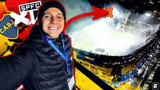 DO TETO DA BOMBONERA! ASSISTIMOS BOCA JUNIORS X SÃO PAULO DE UM LUGAR INACREDITÁVEL