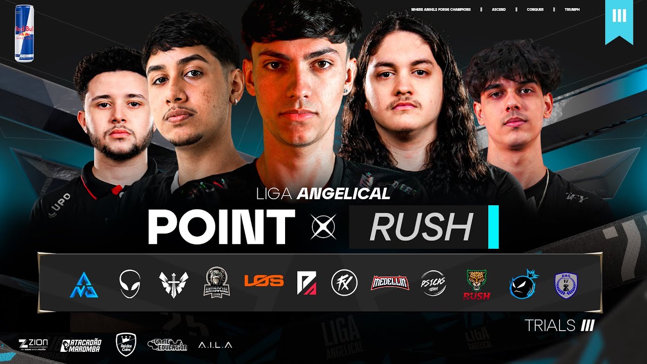 💙🪽LIGA ANGELICAL - FAZ O P, DOLLARS FLUXO, MEDELLIN, ANTI... FINAL DIA 1 POINT RUSH - Free Fire💙🪽