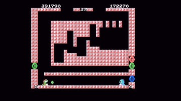 Bubble Bobble  (NES) Co-Op Levels 36-40