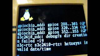 Parrot DF3120 Booting Linux - Used as Sys Monitor