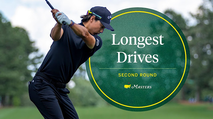 The Longest Drives From the Second Round | The 2025 Masters