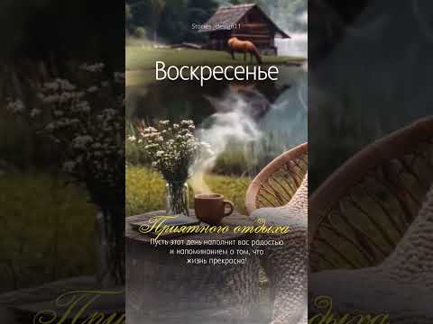 Воскресенье.#воскресенье#доброеутро#открытки#цитаты#пожеланиядоброгоутра