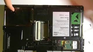 Fujitsu LIFEBOOK T732 Partial Disassembly - part 1