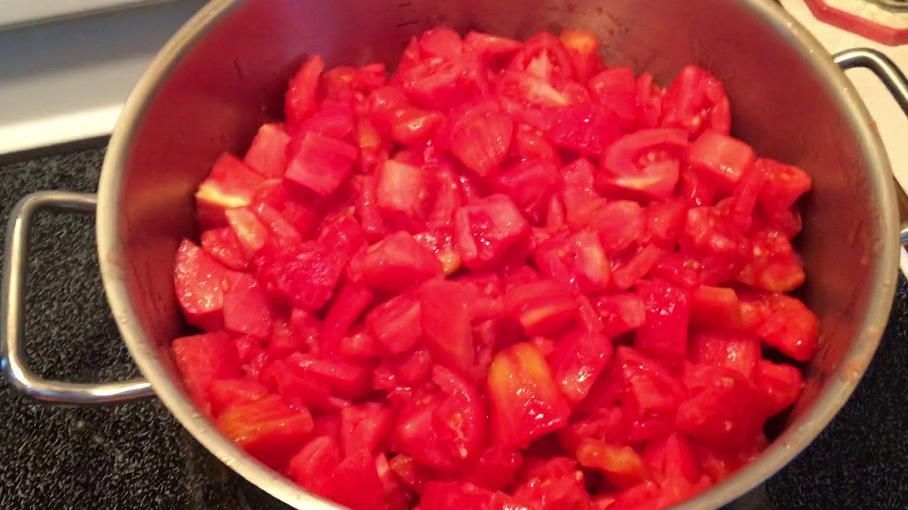 How to easily can Roma tomatoes YouTube