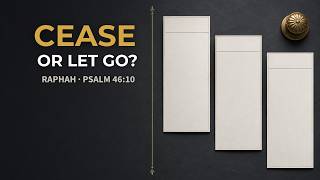 Full Raphah in Psalm 46:10: ‘Be Still,’ ‘Cease,’ or ‘Let Go’ Update