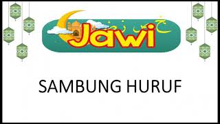 Sambung Huruf Jawi (Kaedah Lampu Isyarat)