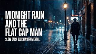 The Shadow Delta Blues – Midnight Rain and The Flat Cap Man | Slow Dark Blues Instrumental#darkblues
