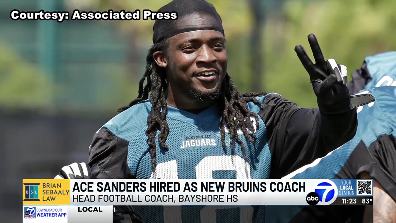 WWSB-TV SPORTS ANCHOR JAMES HILL ABC7 FHSAA ACE SANDERS NEW BAYSHORE HS COACH. 11 P.M. NEWS 7-1-2024