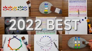 2022 BEST Acrylic Painting Tutorial VideoSatisfying Relaxing ASMR