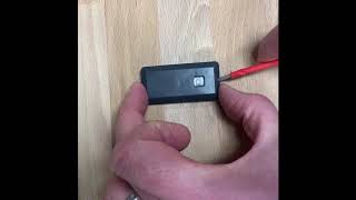 Replacing a Battery to a Texecom Micro-W