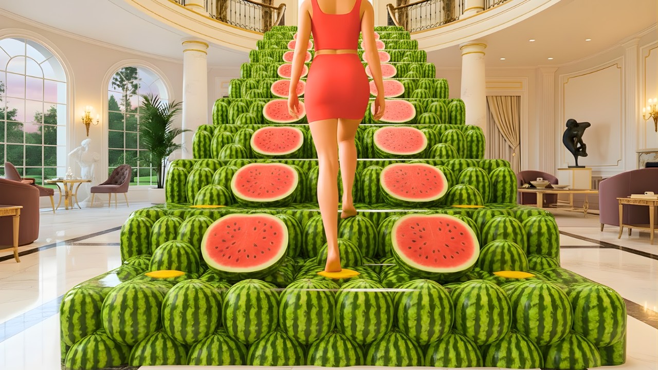 Which Insane Staircase Is Your Favourite? 🤯✨ AI ASMR | Oddly Satisfying Designs