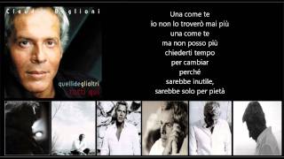 CLAUDIO BAGLIONI - L'ultima occasione chords