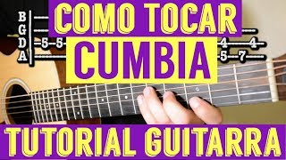 Como Tocar Cumbia En Guitarra Acustica Tutorial Facil chords