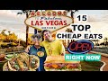 15 BEST CHEAP EATS OPEN on the Las Vegas Strip RIGHT NOW! | LAS VEGAS Reopening