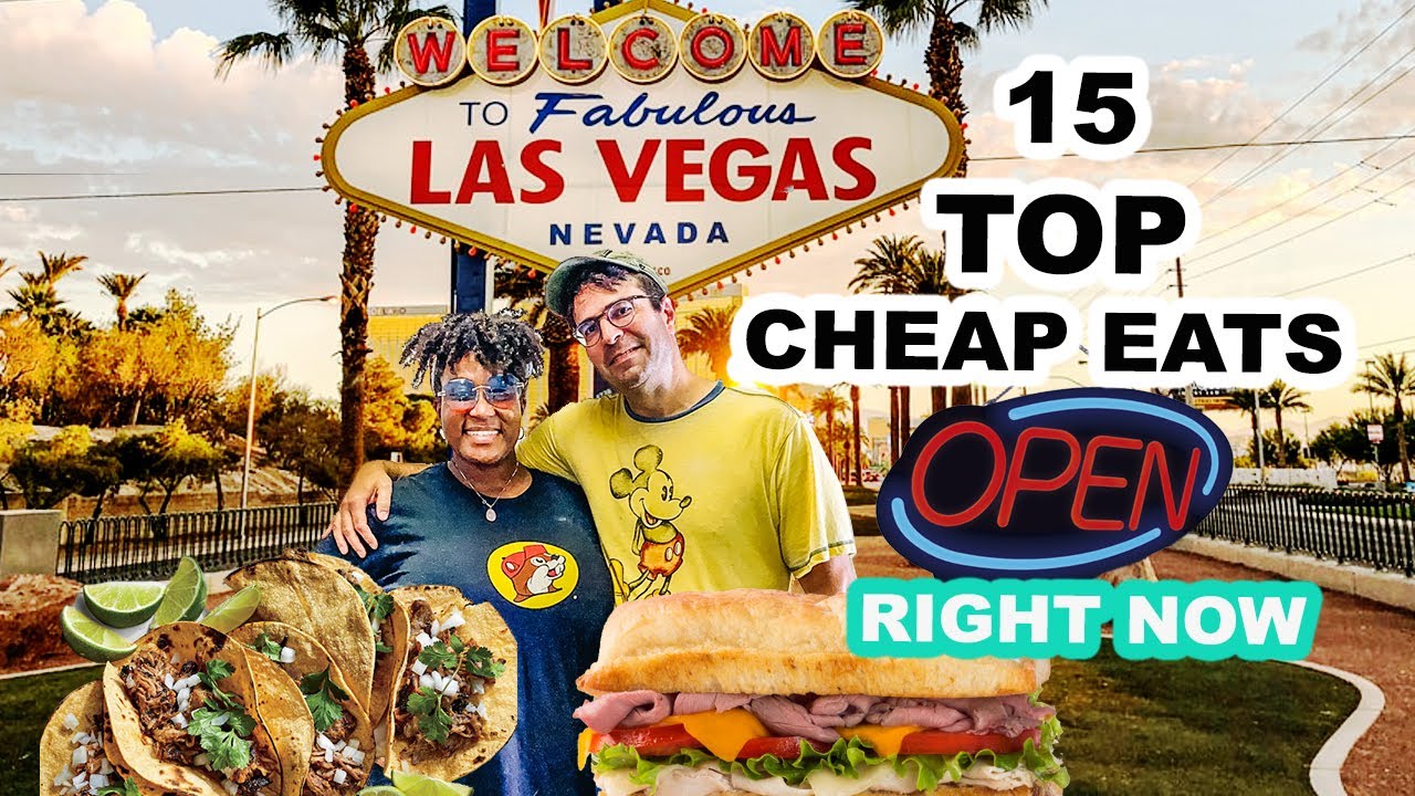 15 BEST CHEAP EATS OPEN on the Las Vegas Strip RIGHT NOW! | LAS VEGAS
