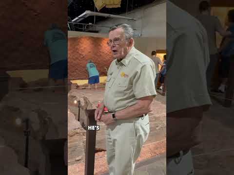 THEY PERSERVED DINOSAUR TRACKS FROM MILLIONS OF YEARS AGO