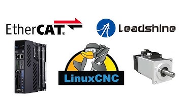 CNC Motion Control over Ethernet Cable! Leadshine, LinuxCNC & EtherCAT