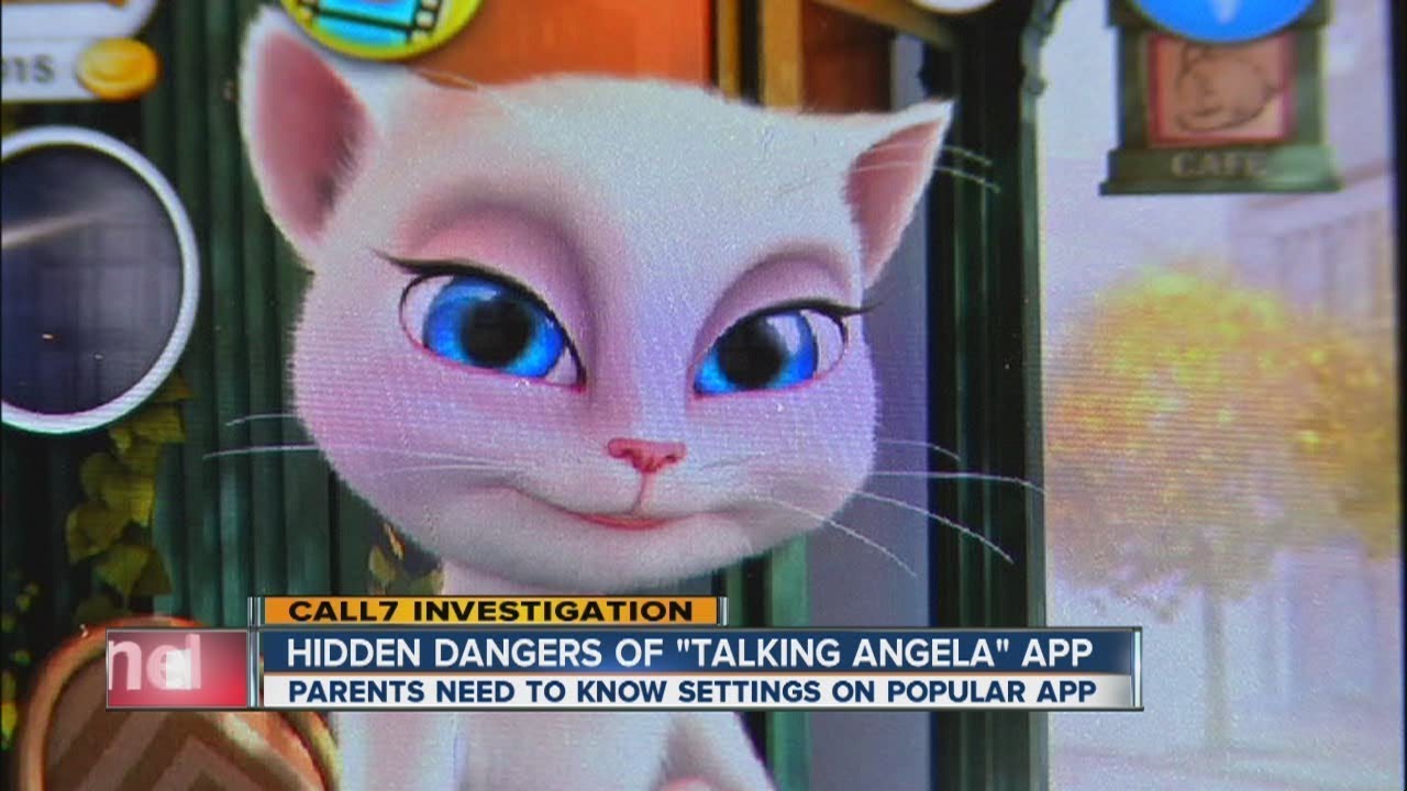 comentarii cu talking angela YouTube