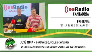 Intervención de portavoz de JUCIL en Cantabria en la emisora Esradio Cantabria