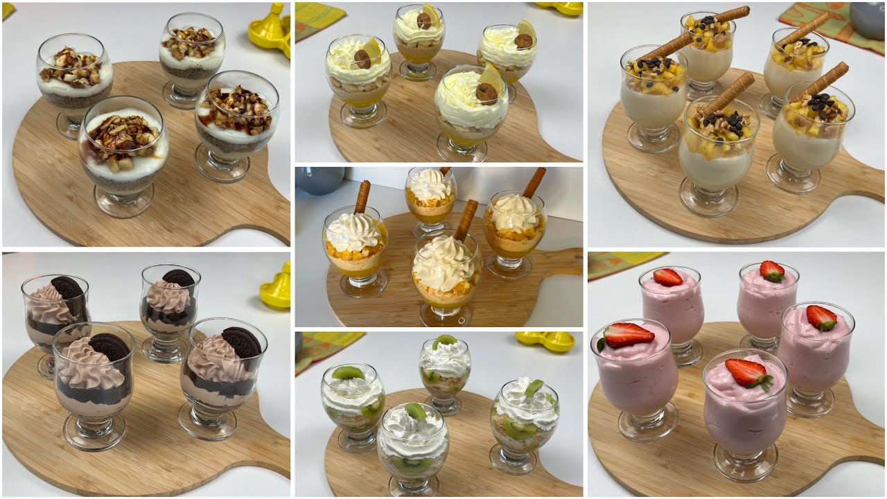 تحليات رمضان 2025/جبتلك 7 تحليات طبيعية اقتصادية👌بمذاقات مختلفة ولذيذة كل نهار جربي وحدة