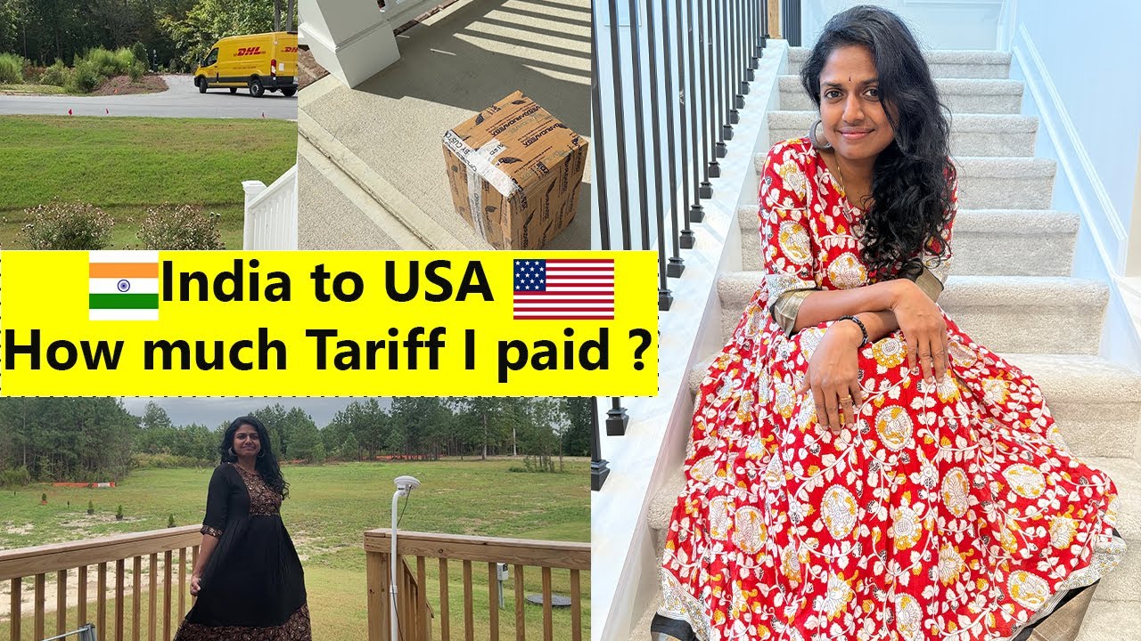 தீபாவளி Package 🇮🇳to USA ~Trump's Tariff for my DIWALI parcel India to America~ Family Traveler VLOG