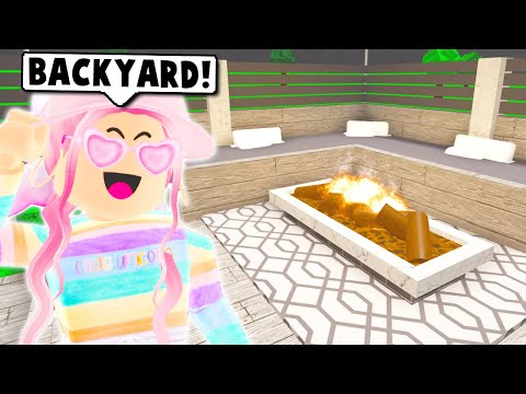 Bloxburg Ideas For Your Backyard Youtube - roblox bloxburg youtube ideas