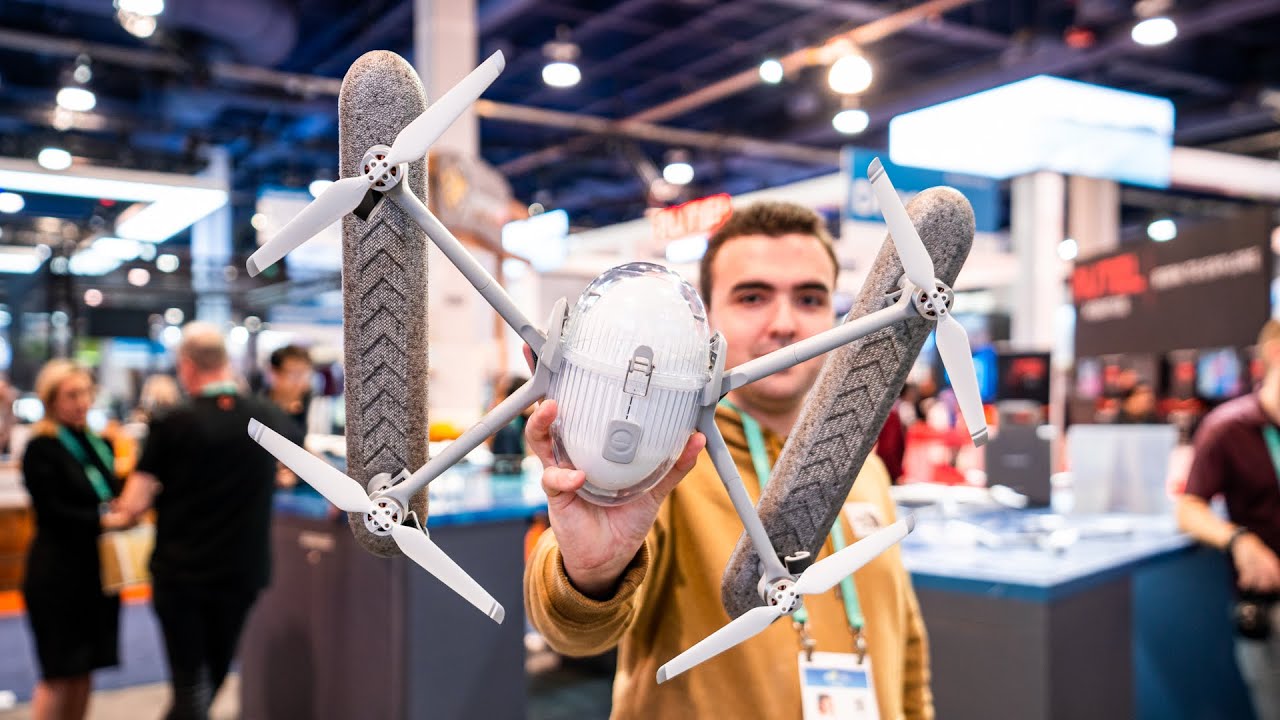 PowerVision PowerEgg X Hands On First Impressions - CES 2020