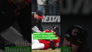 Cleveland Guardians star David Fry has avoided long-term brain and head injuries after being drilled