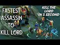 FASTEST ASSASSIN TO SOLO KILL LORD • MOBILE LEGENDS BEST ASSASSIN • MOBILE LEGENDS