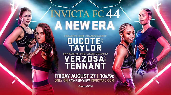 Invicta FC 44: A New Era LIVE Prelims | Fri. Aug. ...
