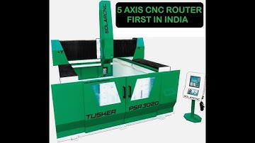 5 axis CNC Router - Solar CNC Automation