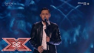 Video thumbnail of "«Τα Σάββατα» από τον Γιάννη Γρόση | Live 7 | X Factor Greece 2019"