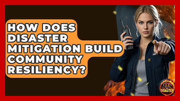 How Does Disaster Mitigation Build Community Resiliency? - Man vs. Disaster