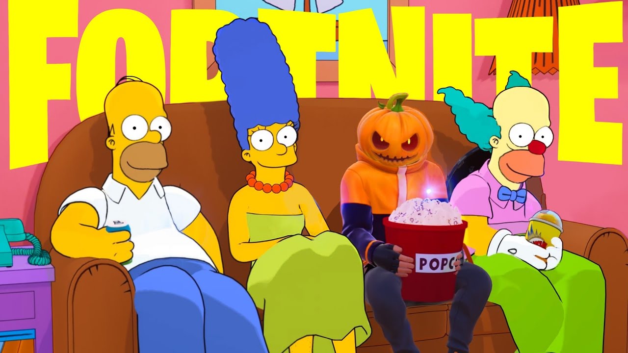 ХУДШИЙ отряд Симпсонов в Fortnite