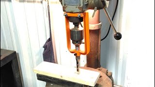 DIY Mortising Attachment for Your Drill Press - $20 smackers-ish