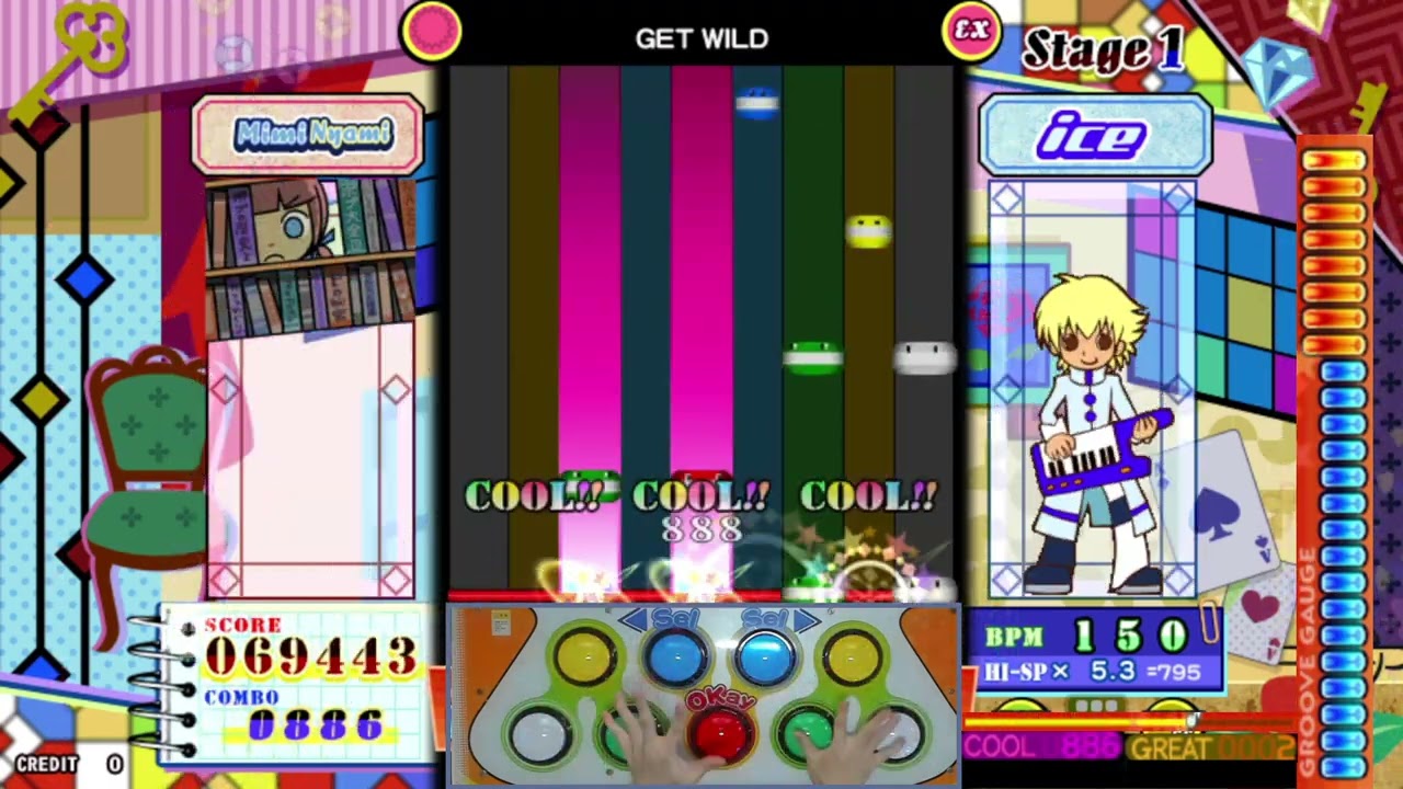 [ポップン] GET WILD EX [UPPER]