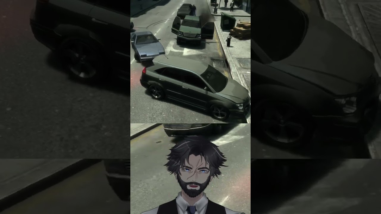 I gave a GTA 4 car critical damage... with a light touch